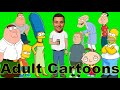 ADULT CARTOON IMPRESSIONS Simpsons King Of The Hill Family Guy