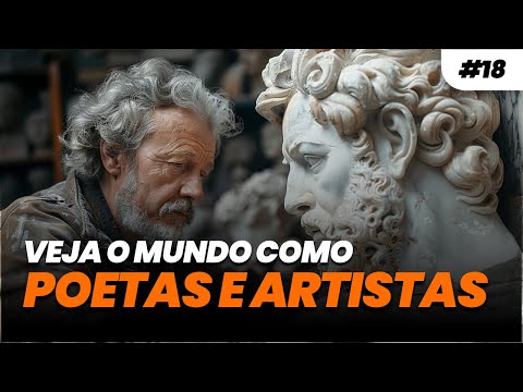 DIÁRIO ESTOICO #018 - VEJA O MUNDO COMO POETAS E ARTISTAS | Estoicismo