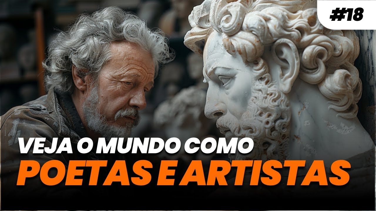 DIÁRIO ESTOICO #018 - VEJA O MUNDO COMO POETAS E ARTISTAS | Estoicismo