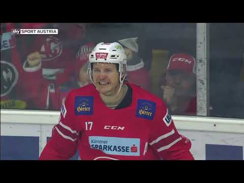 EBEL, 17. Runde: EC-KAC - Vienna Capitals 8:3
