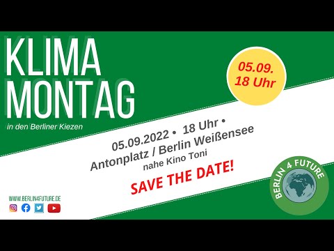 Klima-Montag September 2022