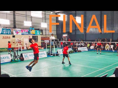 KIRAN NOGUCHI&JAVED V/S HAMDAL&SURYADEV U13 DOUBLES FINAL KERALA STATE SUB JUNIOR CHAMPIONSHIPS 2021