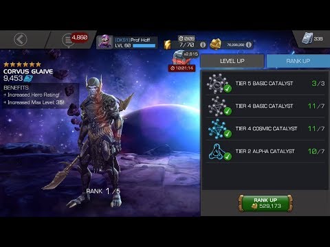 Time To Take 6-Star Corvus To Rank 2!!