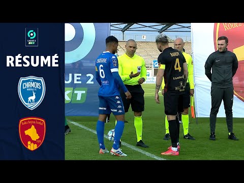 CHAMOIS NIORTAIS FC - RODEZ AVEYRON FOOTBALL (1 - 1) - Résumé - (CNFC - RAF) / 2020-2021