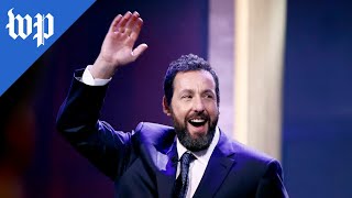 Adam Sandler receives Mark Twain Prize surrounded by friends