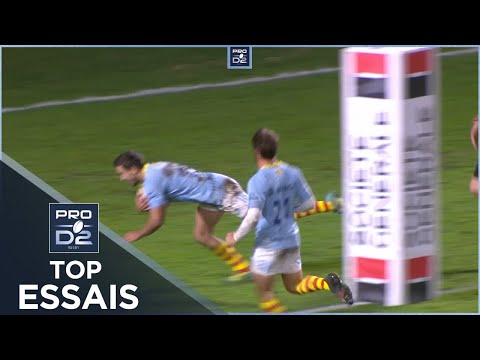 TOP Essais de la J11 – PRO D2 – Saison 2020-2021