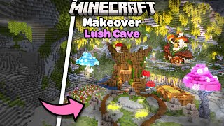 Download lagu I Transformed a Lush Cave in Minecraft Makeover mp3
