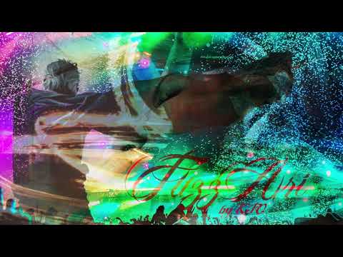 Colorful glitch-effect video thumbnail with the title "FuzzAri" in red script over a multicolored abstract background.