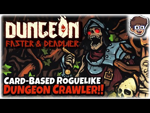 Card-Based Roguelike Dungeon Crawler! | Let's Try Dungeon: Faster & Deadlier - YouTube