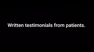 Written testimonials from regenerative shockwave therapy patients.  #shockwave #regenerative