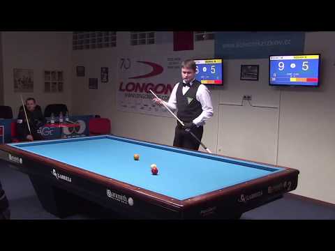 Martin Bohac - 35 points in 12 innings - Czech national championships 3-cushion