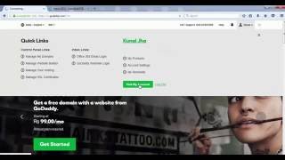 How to link a Godaddy Domain name with Hostgator Hosting