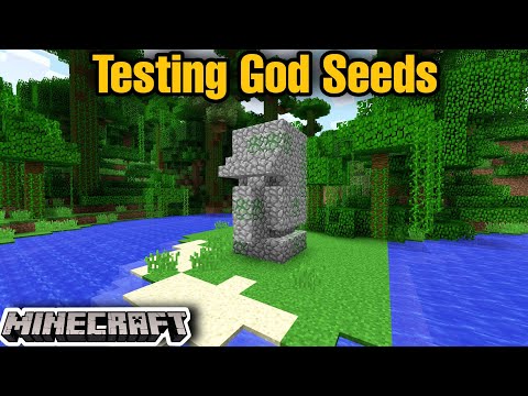George Gaming தமிழ் - Minecraft Tamil 😍 | Testing Minecraft God Seeds 😱 | Tamil | George Gaming |