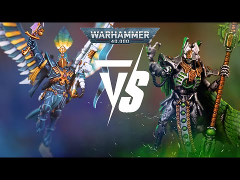 Aeldari Vs Necrons: 2000pts Warhammer 40K Battle Report
