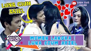 Download lagu MOMEN LANGKA ! LUNA MAYA CIUM ARIEL NOAH DIATAS PANGGUNG DAHSYAT - LUCUNYA DAHSYAT mp3