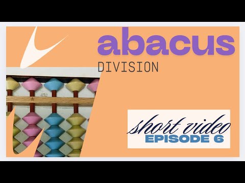 Division on the Abacus Short Episode 6 English Tutorial