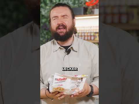 Ich TESTE NUTELLA CROISSANTS aus SUPERMARKT NEUHEITEN #supermarkt #neuheiten #nutella #croissant