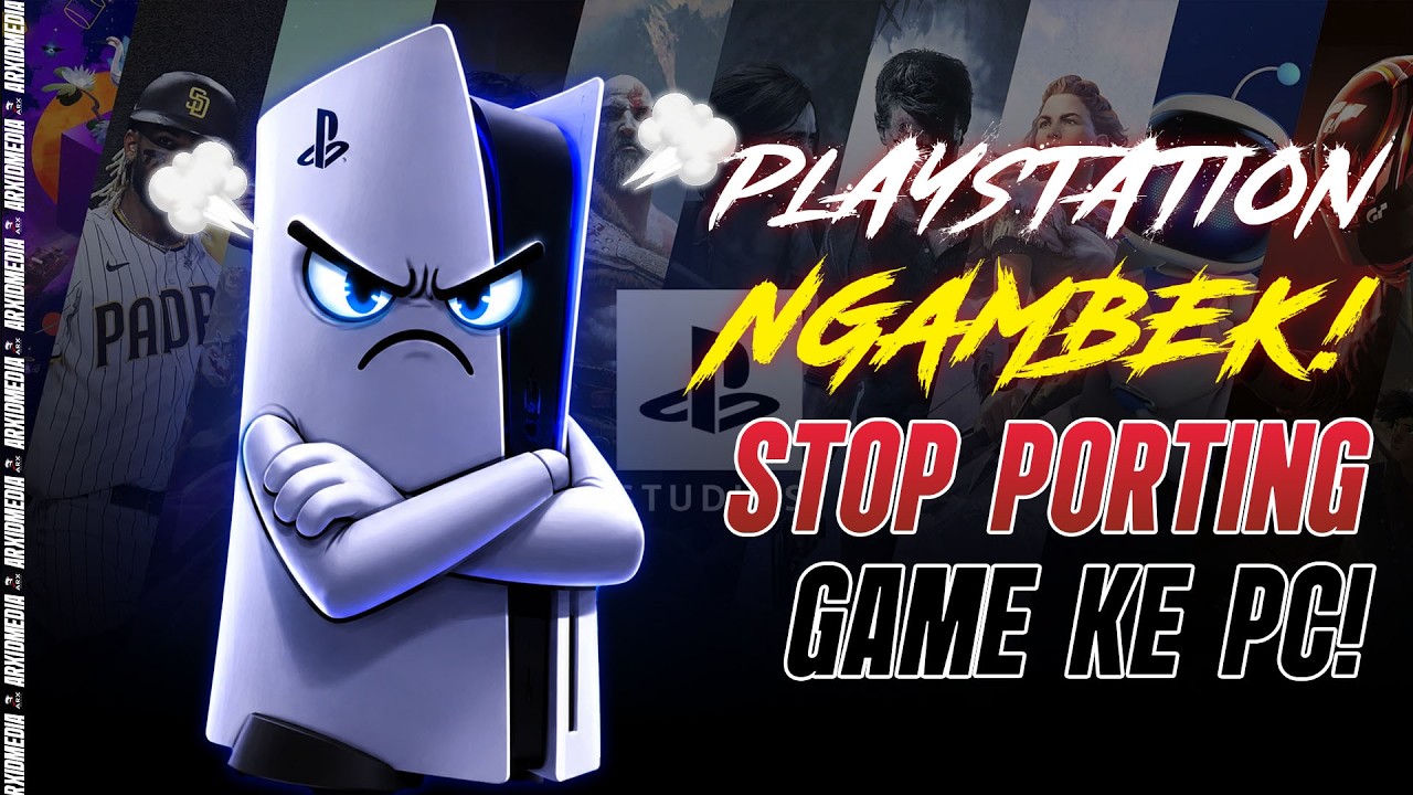 🔴 Live Stream #345 Sony Ngambek, Bakal Stop Porting Game ke Platform PC!