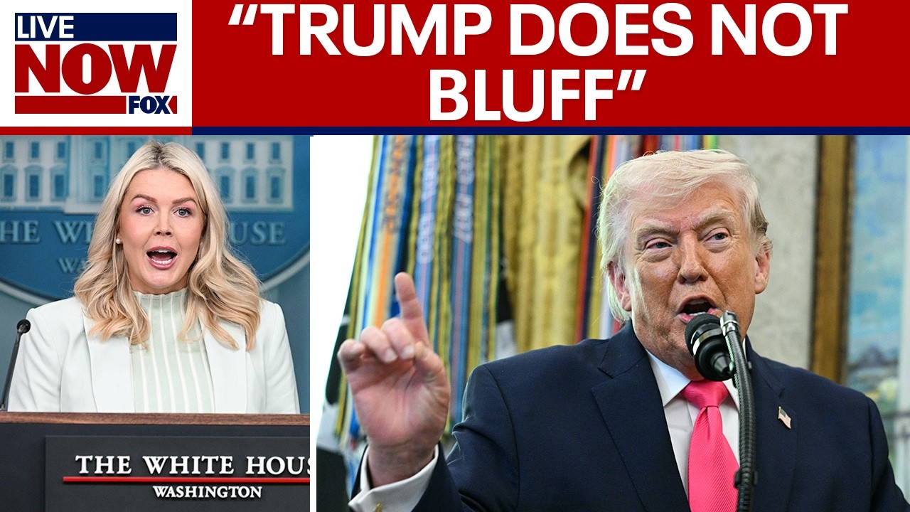 White House briefing amid Iran operation