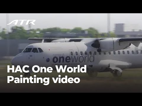 HAC One World – ATR 42-600 Painting Video