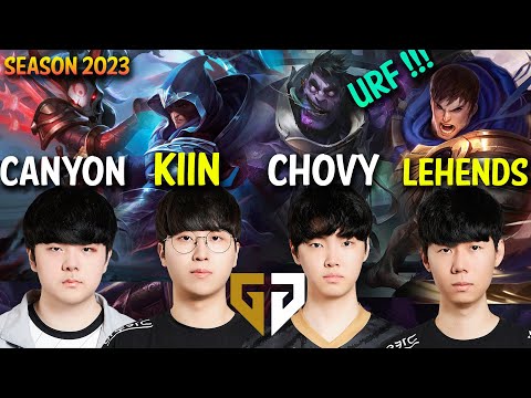 Canyon, Kiin, Chovy, Lehends Playing URF - Patch 14.3 KR URF | lolrec