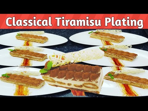Tiramisu Plating | Dessert plating Ideas | Chef Uma |