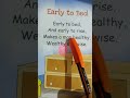 Early To Bed Rhyme Rhyme Poem Poem Rhyme English KidsTV123