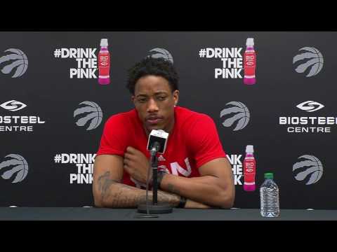 Raptors Practice: DeMar DeRozan - May 4, 2017