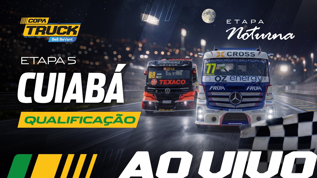 Copa Truck Be8 BeVant 2026 | QUALIFICAÇÃO AO VIVO | Etapa 4 em CUIABÁ