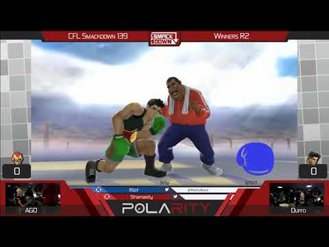CFL Smackdown 139 WiiU - AGO (Falcon) vs Duffo (Little Mac) - Winners R2