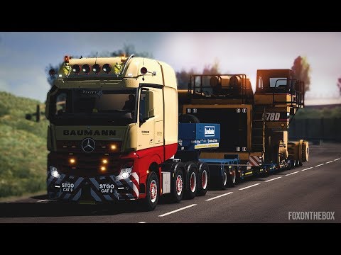 Big Stars - Mercedes Actros / Arocs SLT | Euro Truck Simulator 2 Mod