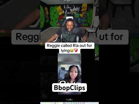 Reggie called Ria out for lying #funny