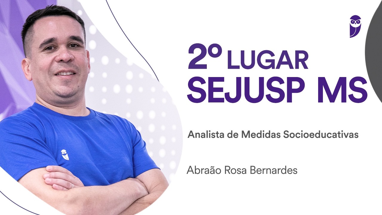 Baile dos Primeiros: Abraão Bernardes, aprovado em 2º lugar para Assistente Social no SEJUSP-MS