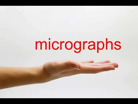 How to Pronounce micrographs - American English