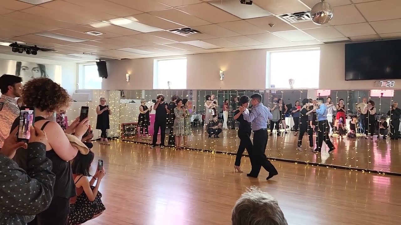 Argentine tango workshop: Marina Teves & Rodrigo Videla - pivot and disassociation