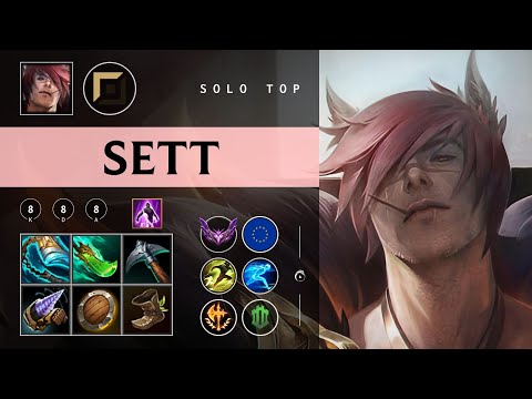 Sett Top vs Gangplank - EUW Master Patch 26.01
