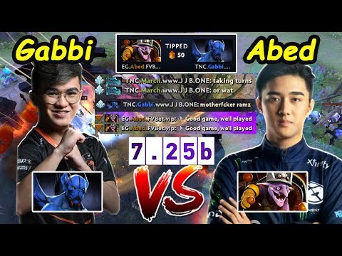 TNC Gabbi [Night Stalker] Monster Carry vs EG Abed [Timbersaw] Dota 2 7.25 pro Gameplay