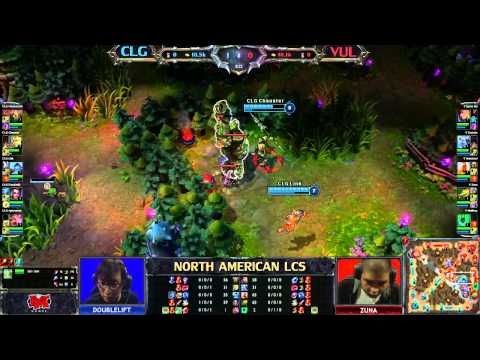 CLG vs VUL - LCS 2013 NA Spring W4D1 (English)