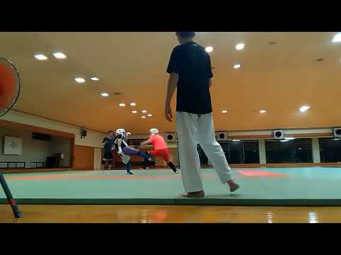 拳花スパーリング(５～６割出力)