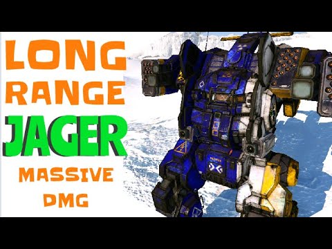 MWO - Long Range Support Jagermech! Devastating Long range power!!!