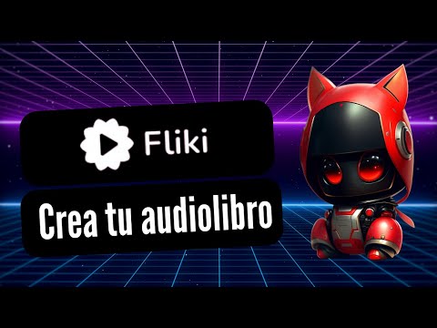 Crea tu audiolibro con Fliki