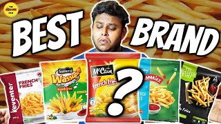Trying Every Frozen French Fries In The Market🍟😍| Best French Fries Review | TAE
