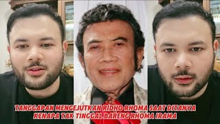 Download lagu 'HEBOH!! RESPON TAK TERDUGA RIDHO RHOMA SAAT DITANYA KENAPA TAK TINGGAL SERUMAH DENGAN RHOMA IRAMA' mp3