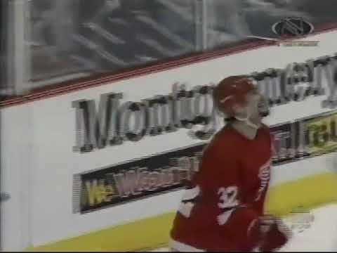Stu Grimson Playoffs Goal Det @ Chi - Game 3. June 6, 1995