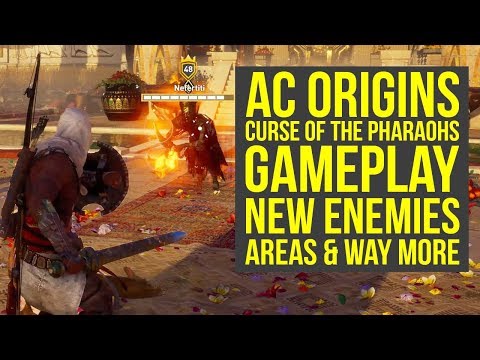 Assassin's Creed Origins Curse of the Pharaohs NEW ENEMIES & More! (AC Origins Curse of the Pharaohs Video