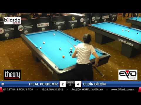 HİLAL PEKDEMİR & ELÇİN BİLGİN Bilardo Maçı - 