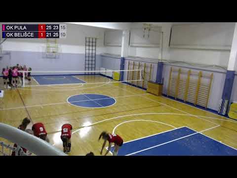 30.4.2022., PH ML. KADETKINJE, Utakmice za plasman 5.-8. mjesta, OK PULA - OK BELIŠĆE
