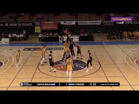 U18 - VIRTUS BOLOGNA vs  GRAN CANARIA.-  EB ADIDAS NEXT GENERATION TOURNAMENT L’Hospitalet 2018