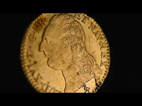 Coin, France, Louis XVI, Louis d'or à la tête nue, 1786, Paris, AU(55-58)
