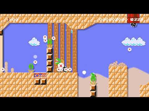Spikeball Valley by Frank88 - Super Mario Maker 2 - No Commentary 1bz